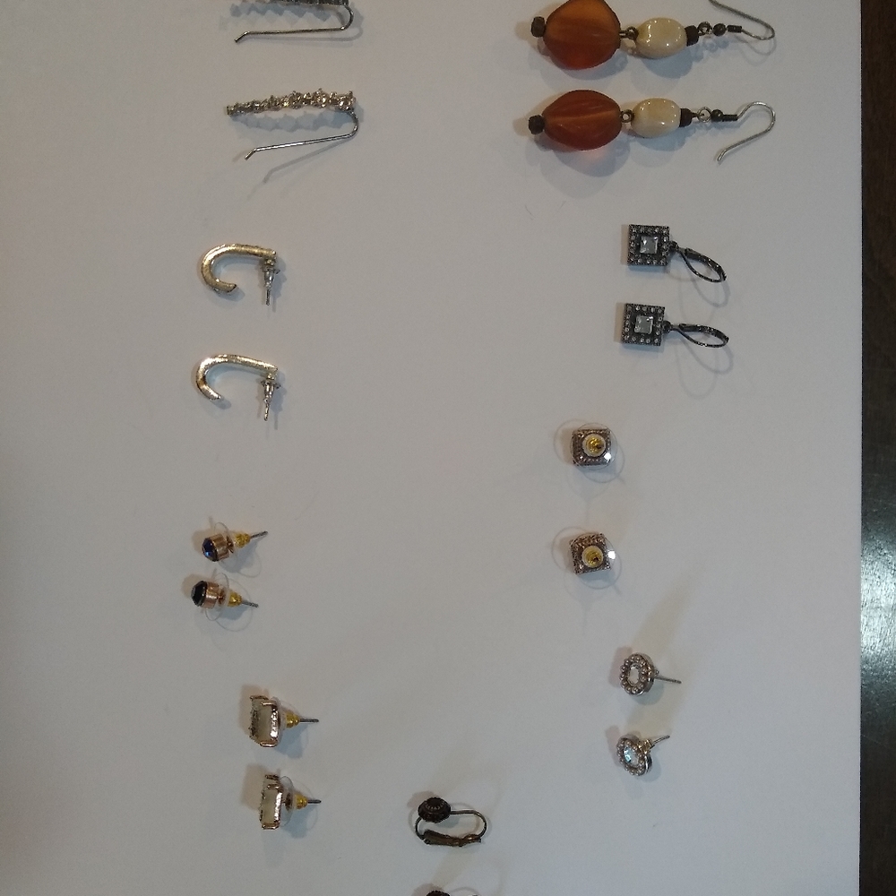 Various earrings